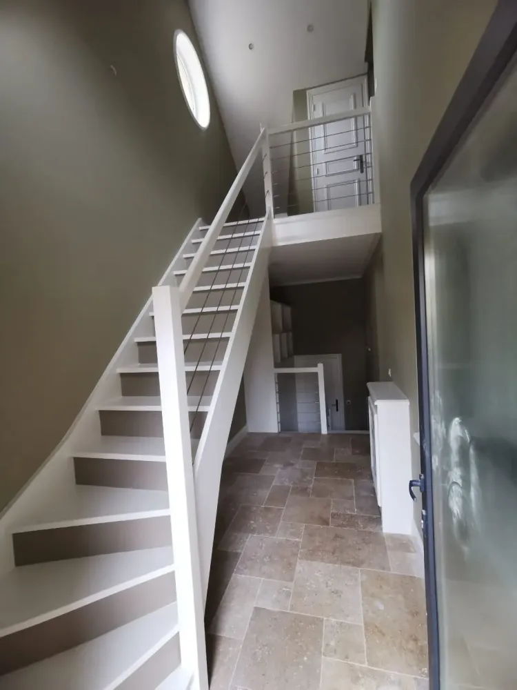 Escalier avec garde corp